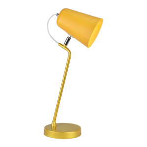 Domus: Metal Table Lamp; 40W, E27x1, Yellow