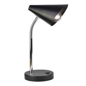 Domus: Metal Table Lamp; 25W, E14x1, Black