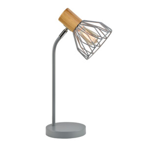 Domus: Metal Table Lamp; 25W, E14x1, Grey