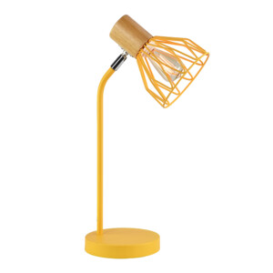 Domus: Metal Table Lamp; 25W, E14x1, Yellow