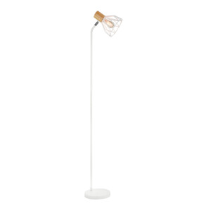 Domus: Metal Floor Lamp; 25W, E14x1, White