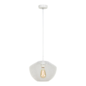 Domus: Metal Pendant Lamp; 40W, E27x1, White