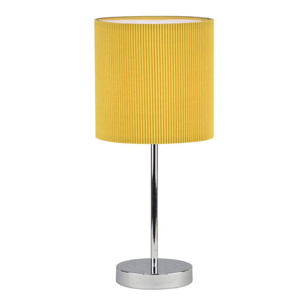 Domus: Metal Table Lamp; 40W, E14x1, Yellow