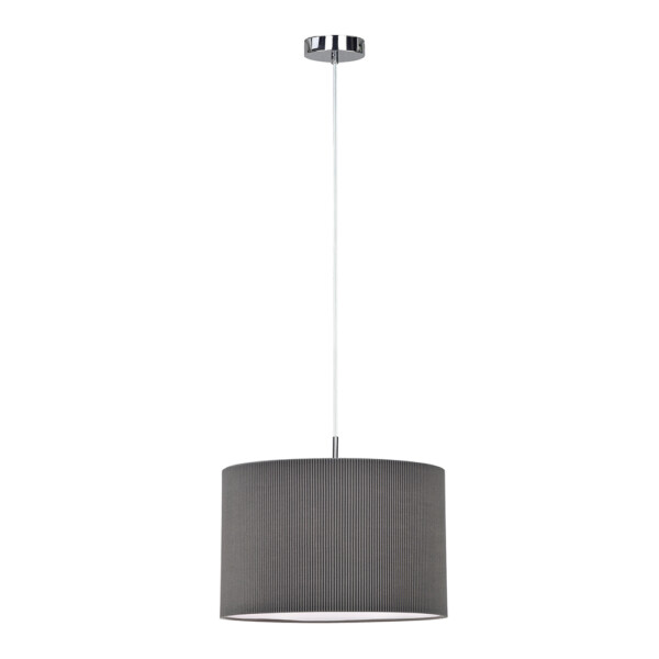 Domus: Metal Pendant Lamp; 60W, E27x1, Grey