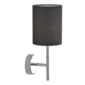 Domus: Metal Wall Lamp; 40W, E14x1, Grey