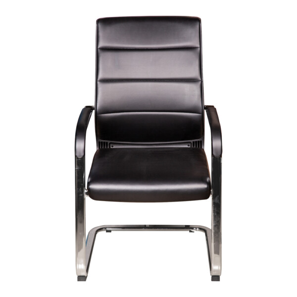 Mid Back Office Visitor Chair, Black