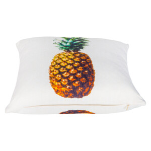 Domus: Pineapple Print Outdoor Pillow; (45x45)cm