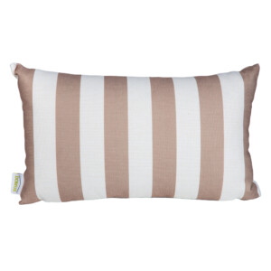 Domus: Outdoor Lumber Pillow; (30x50)cm, Taupe