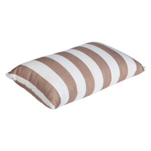Domus: Outdoor Lumber Pillow; (30x50)cm, Taupe