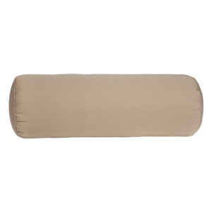 Domus: Outdoor Bolster Pillow; (Diameter18X50)cm, Taupe