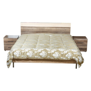 Domus: Jacquard King Comforter Set, 6pc 250TC, Olive