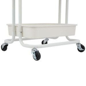 Eldie/N 3-Tier Storage Cart; (43x36x86)cm, White