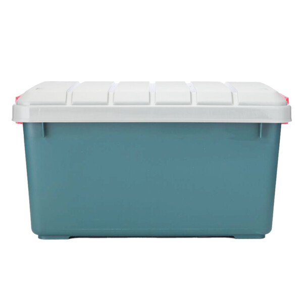 Trunkie Storage Box, 55Lts; 60x32x37cm, Blue/Grey