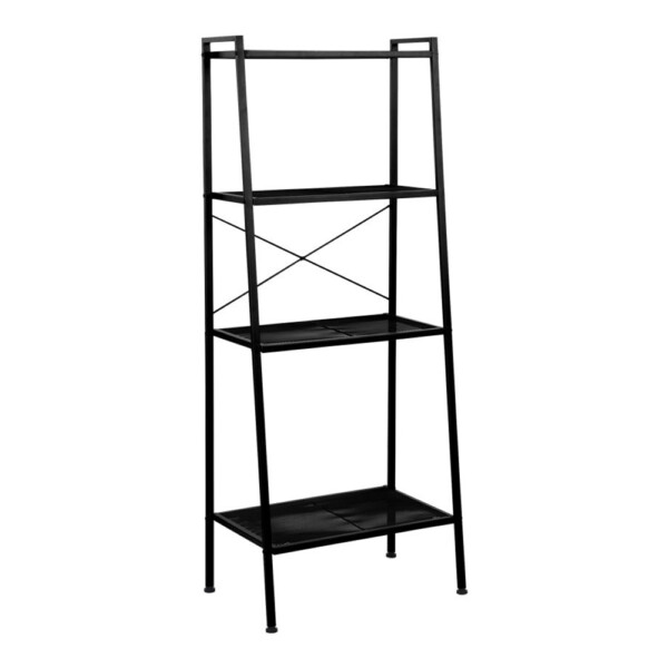 Kurt 4-Tier Storage Shelf; (59x35.4x147)cm, Black