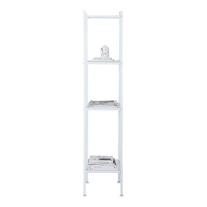 Kurt 4-Tier Storage Shelf; (40x35.4x147)cm, White