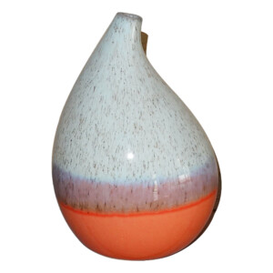 Decorative Gourd Exquisite style Ceramic Vase: (12x11x17.3)cm