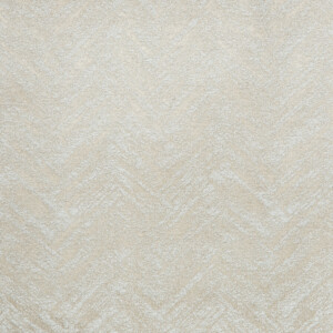 Laurena Arezo Collection: DDECOR Textured Chevron patterned Furnishing Fabric, 280cm, Cream