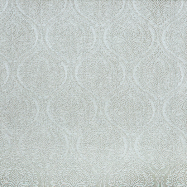 Laurena Arezo Collection: DDECOR Textured Damask Patterned Furnishing Fabric, 280cm, Light Grey