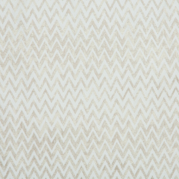 Sonet Collection: DDECOR Textured Chevron Pattern
 Furnishing Fabric, 280cm, Cream