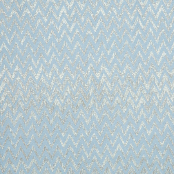 Sonet Collection: DDECOR Textured Chevron Pattern
 Furnishing Fabric, 280cm, Dark Sky Blue