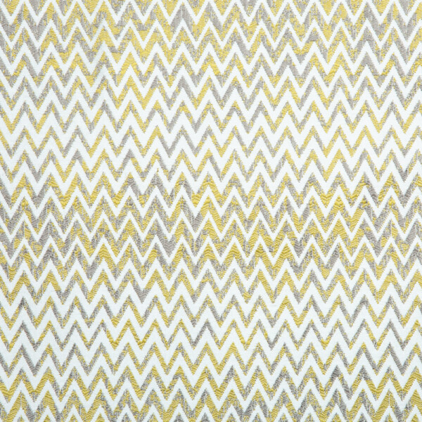 Sonet Collection: DDECOR Textured Chevron Pattern
 Furnishing Fabric, 280cm, Dark Khaki/Grey