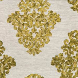 Spartan II Collection: Lime Brocade Furnishing Fabric, 280cm