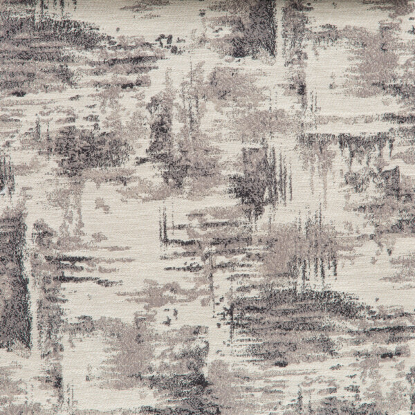 Spartan II Collection: Grey Abstract Seamless Furnishing Fabric, 280cm