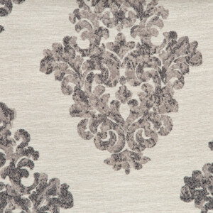 Spartan II Collection: Grey Brocade Furnishing Fabric, 280cm