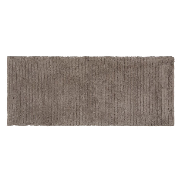 Prama Long Cotton Bath Mat; (50x120)cm, Grey