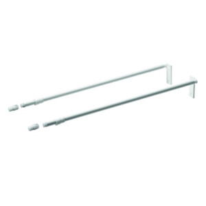 MultiTech: Drawer Lengthwise Railing, (54x450)mm, White