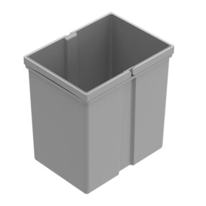 InnoTech Waste Bin; (225x304x295)mm, 17Litres,Grey