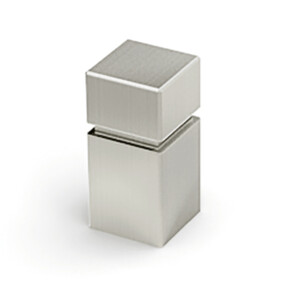 Arnum: Door Knob; (10x10)mm, Brushed Stainless Steel