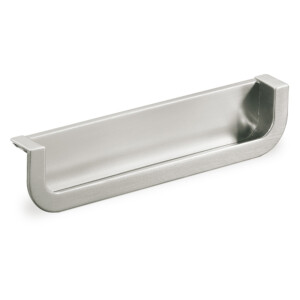 Athena: Recessed Furniture Handle-170mm, Brushed Stainless Steel