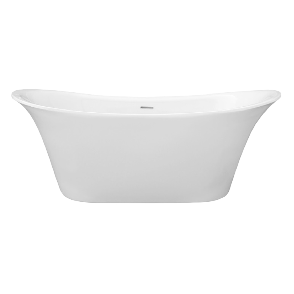 Bow: Freestanding Bath Tub: (180x80)cm, White