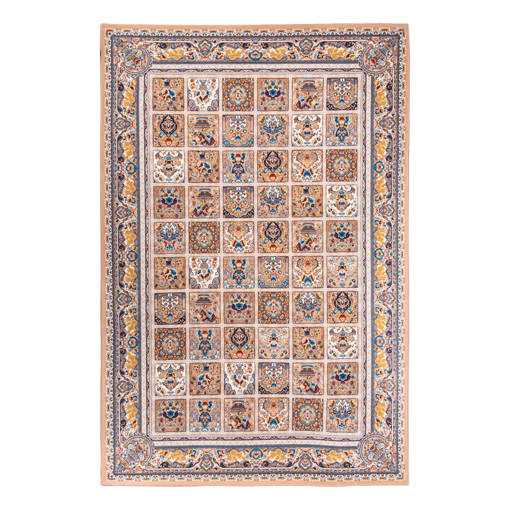 Farrahi: Damon B Tribal Persian Carpet Rug, (200x300)cm, Brown