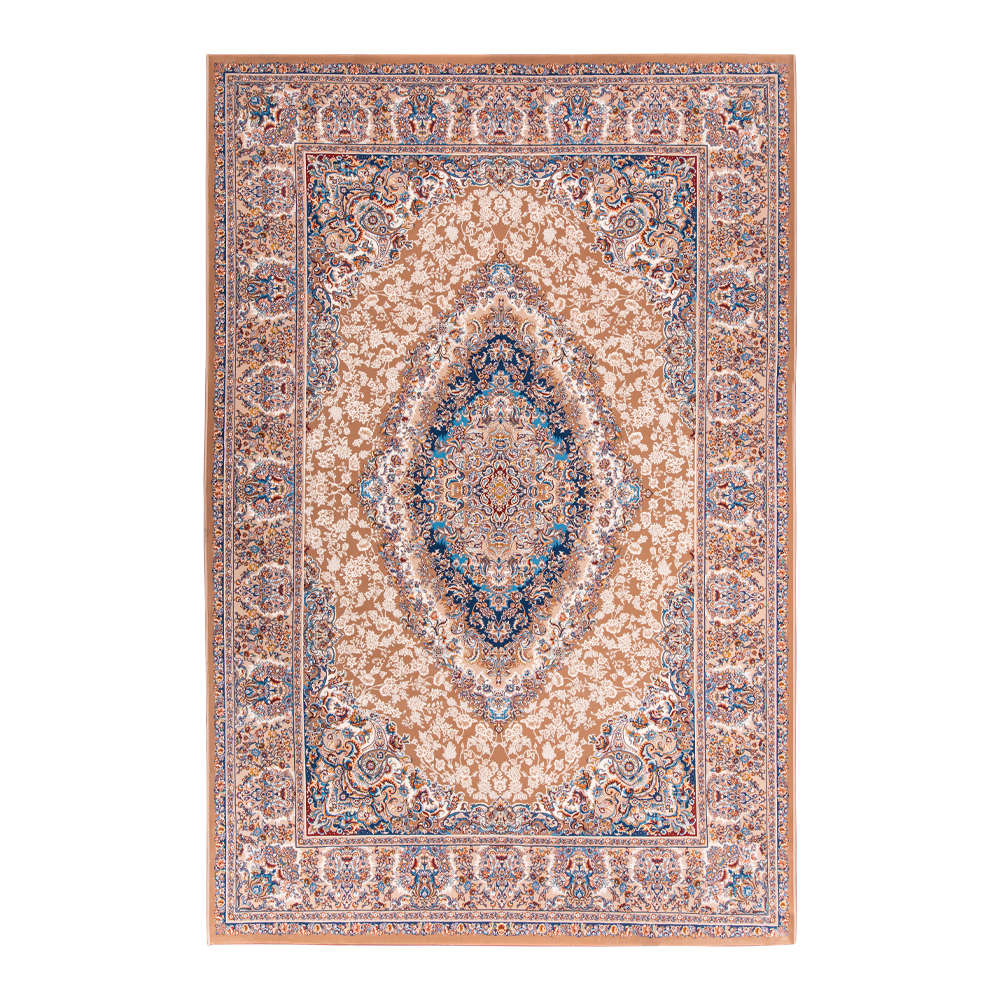 Farrahi: Damon B Tribal Diamond Center Medallion Carpet Rug, (200x300)cm, Brown