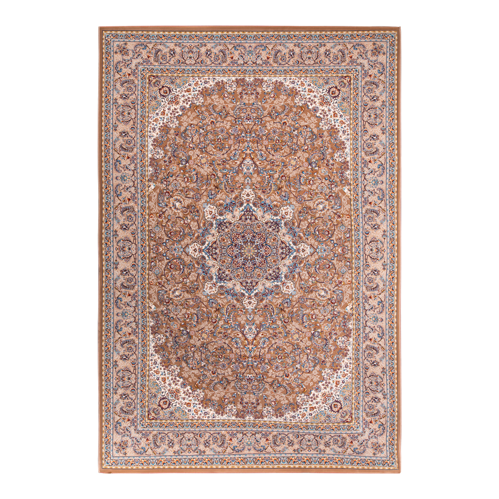 Farrahi: Damon B Tribal Star Shaped Medallion Carpet Rug, (200x300)cm, Brown