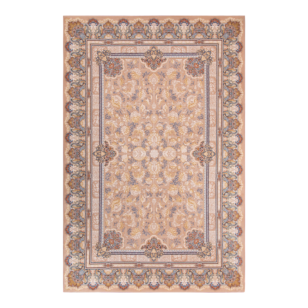 Farrahi: Damon B Tribal Repeated Motifs Carpet Rug, (200x300)cm, Brown