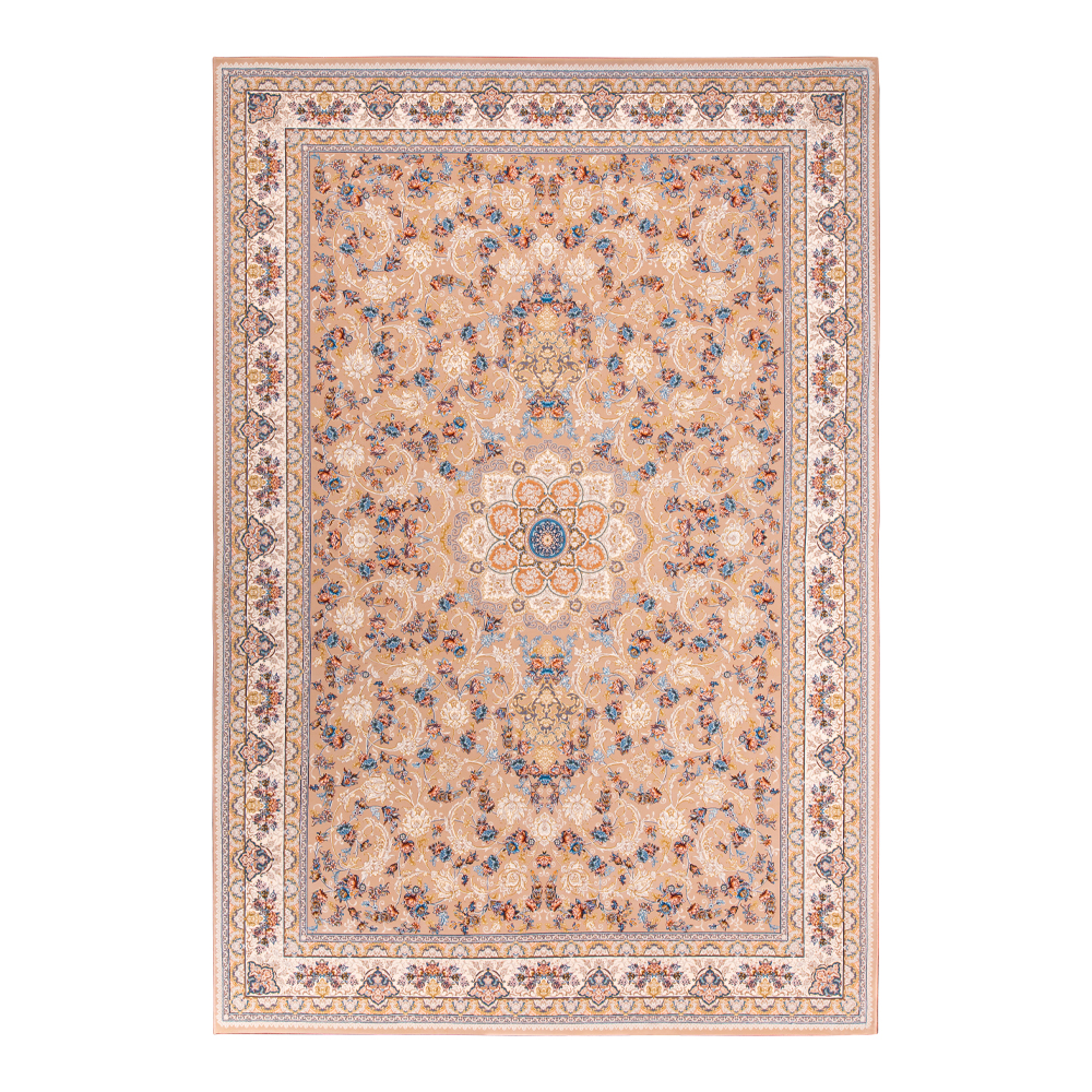 Farrahi: Damon B Tribal Star Shaped Medallion Carpet Rug, (200x300)cm, Brown