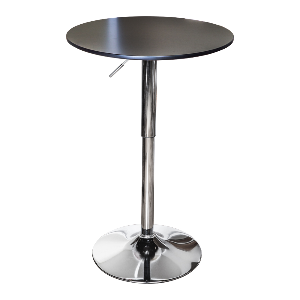 Round Bar Table; (ø60x72/95)cm, Black