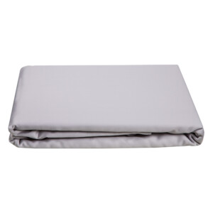 Single Flat Bed Sheet, 1pc: (180x240)cm, Cool Grey