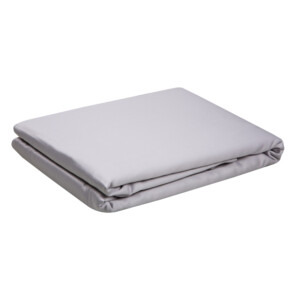 Single Flat Bed Sheet, 1pc: (180x240)cm, Cool Grey