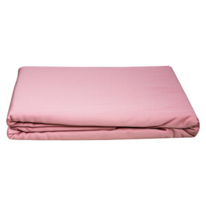 Single Fitted Bed Sheet, 1pc: (120x200+30)cm, Rosa