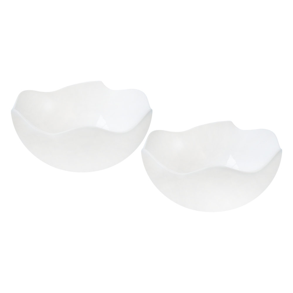 Domus: Porcelain Serving Bowls Set, 2Pcs, White