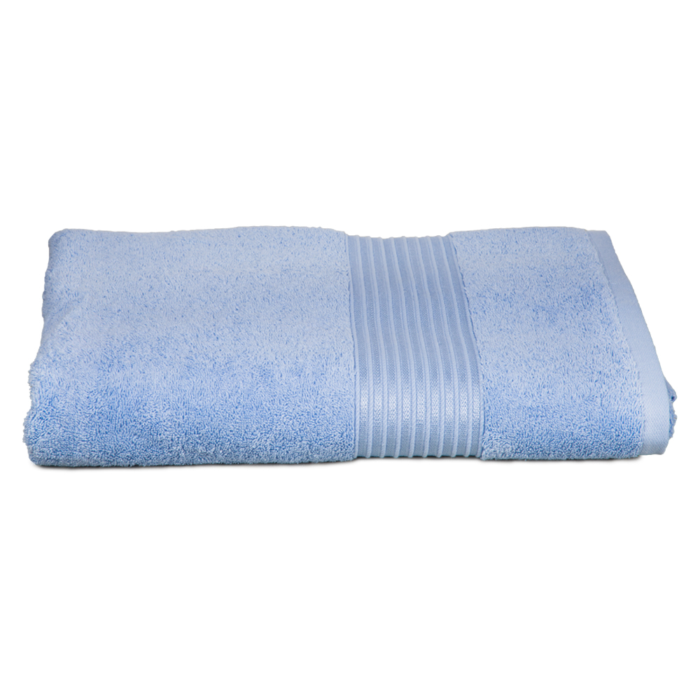 Beach Towel, Striped: (81x163)cm, Blue