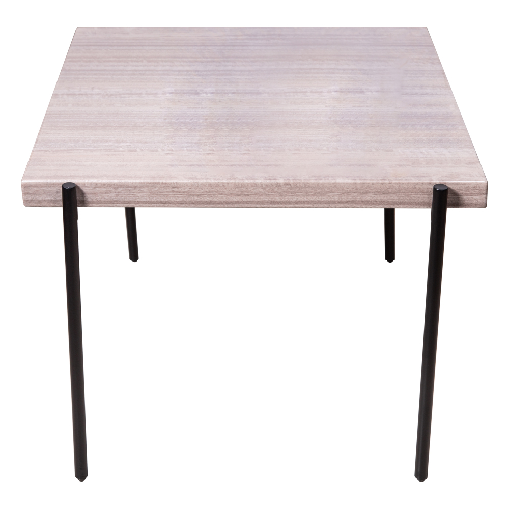 End Table; (65x70x50)cm, Beige Angley/M.Black