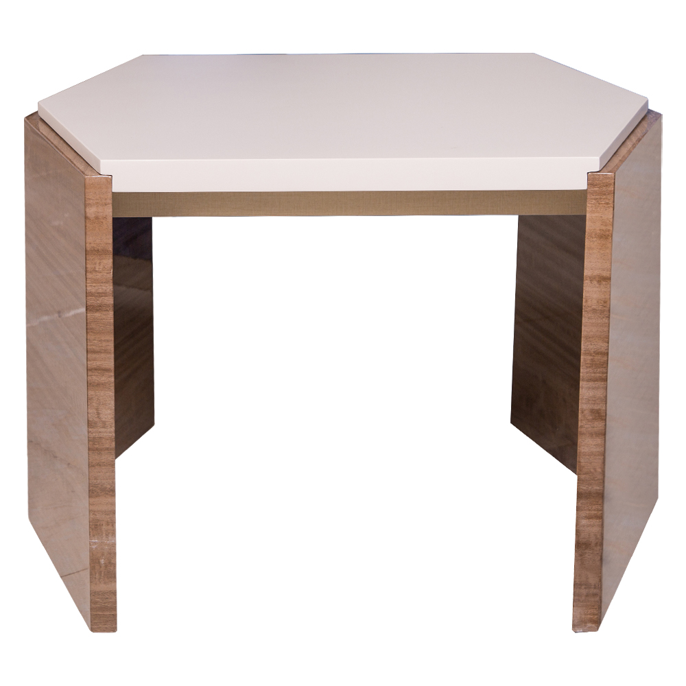 End Table; (70x60x50)cm, Brown Angley/F.Grey