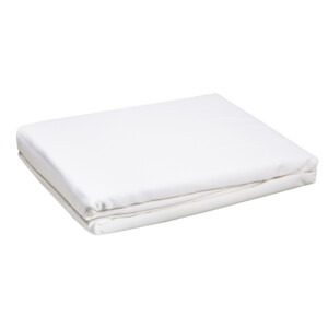 Single Duvet Cover: 1pc: (160x200)cm, White