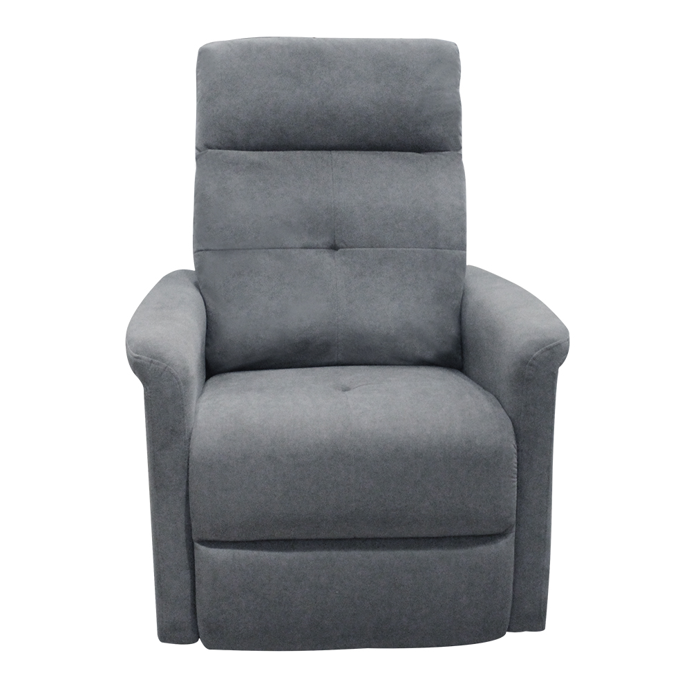 Single Seater Fabric Recliner; (83x93x110)cm, Grey