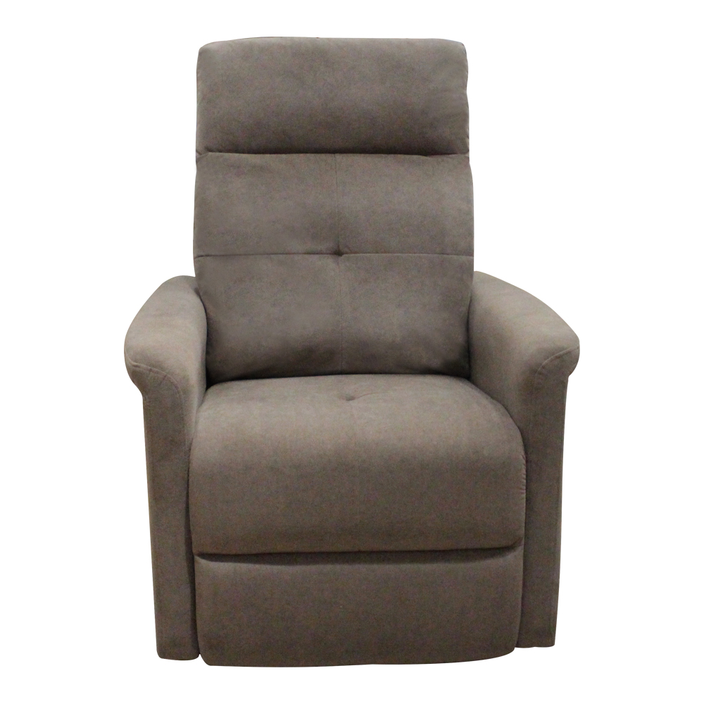 Single Seater Fabric Recliner; (83x93x110)cm, Brown
